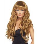 Карнавална тъмно руса перука Sirena Maroon 42261