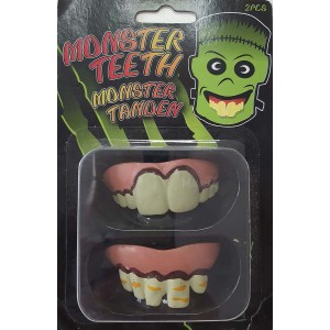 Карнавални зъби за чудовище