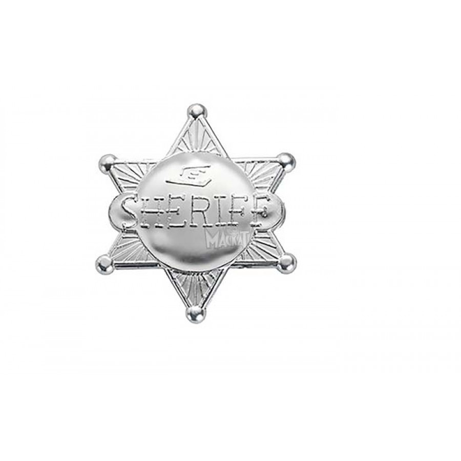 Карнавален аксесоар - значка за шериф
