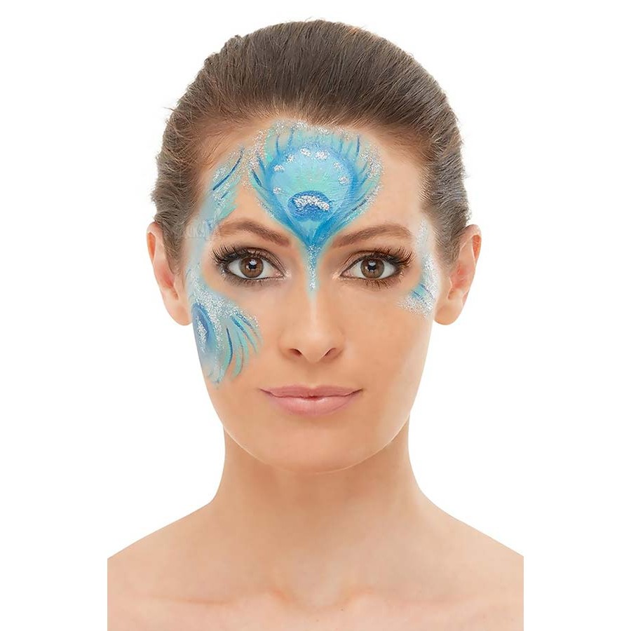 Карнавален грим - Make-Up FX, Паун Aqua Kit 50740