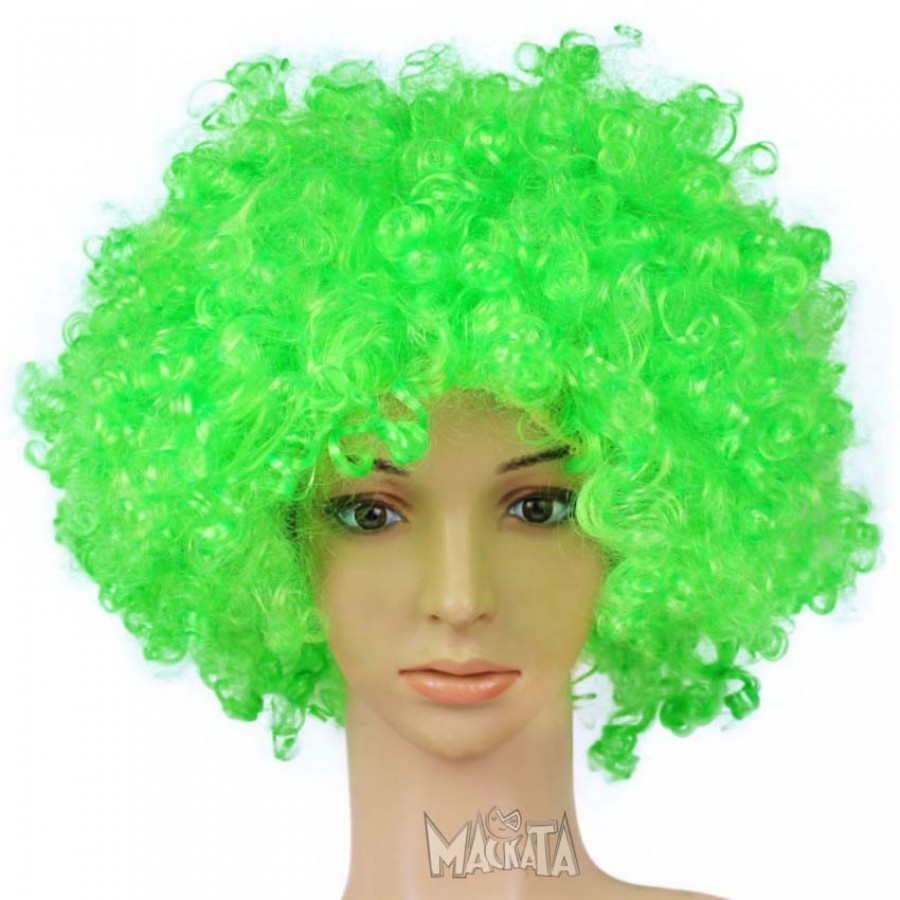 Светло зелена перука за палячо