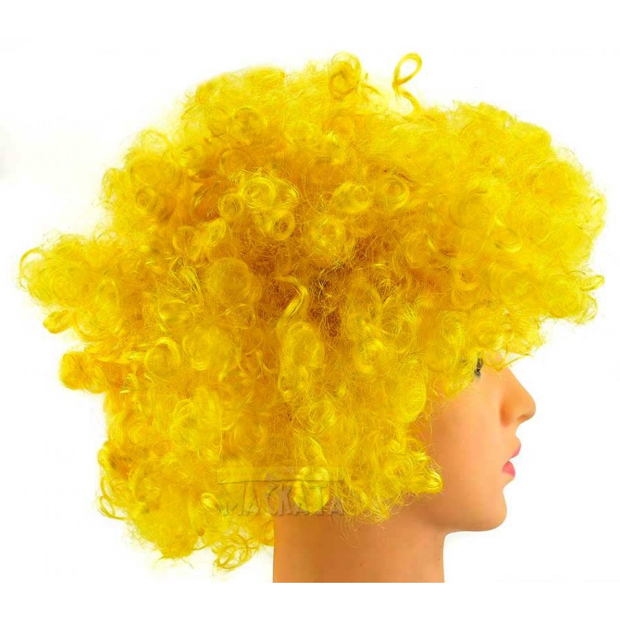 Жълта перука за палячо