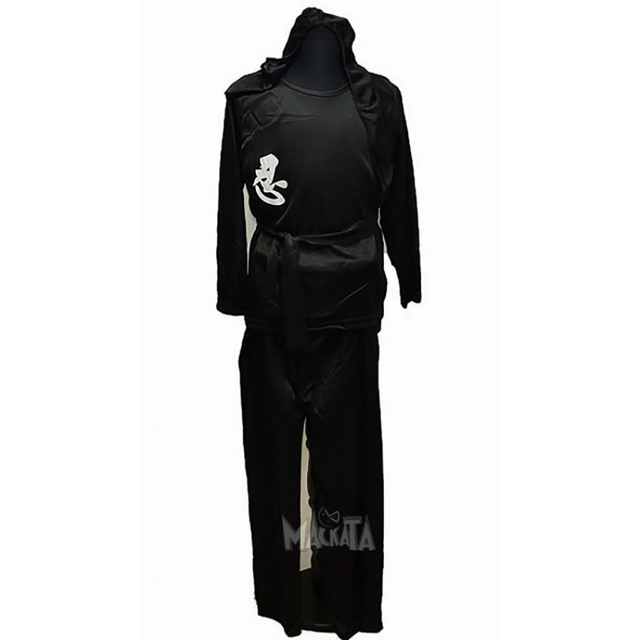 Детски костюм за черна нинджа