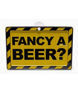 Табела с надпис Fancy a beer