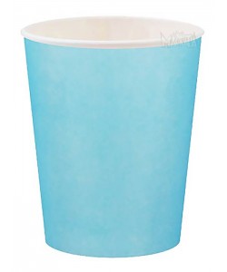 Парти чаши в светло син цвят 10бр