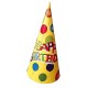 Парти шапка - Happy Birthday - 5бр
