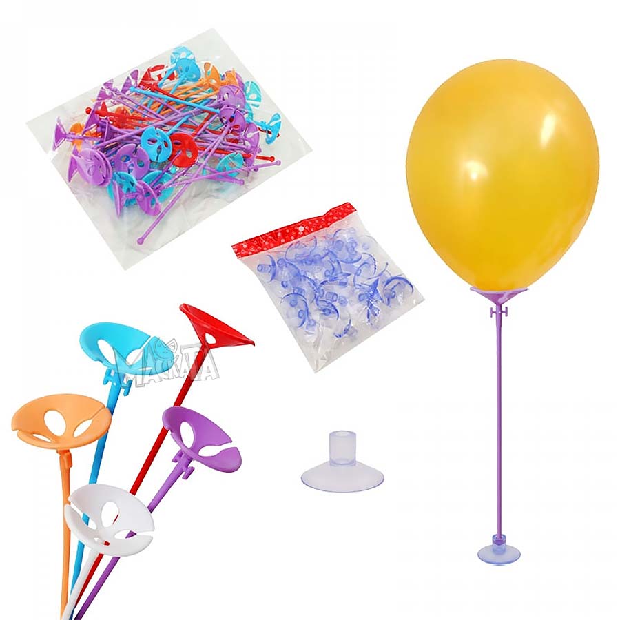 Пръчки за балони с вендуза
