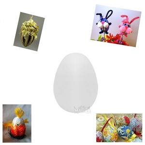 Материали за декорация - Яйце от стиропор 10см