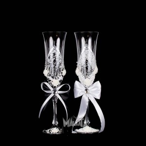 Сватбени ритуални чаши - Кристал