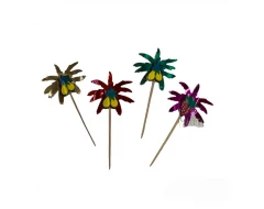 Коктейлна украса - Палма с плод 50бр