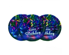 Парти чинии - Happy birthday 10бр 001