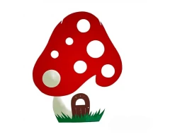 Шаблон Гъбка - Есенни украси  в детската градина