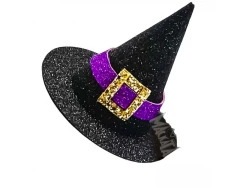 Мини вещерска шапка - фиба за коса