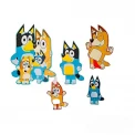 Парти украса - фигурки Bluey 5бр