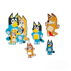 Парти украса - фигурки Bluey 5бр