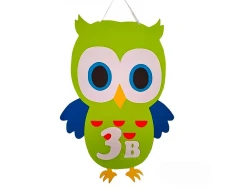 Шаблон за украса на класната стая - Бухалче