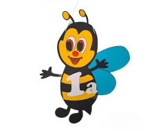 Шаблон за украса на класната стая - Пчеличка