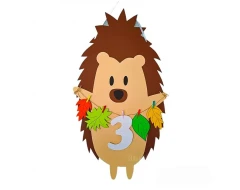 Шаблон за украса на класната стая - Таралеж