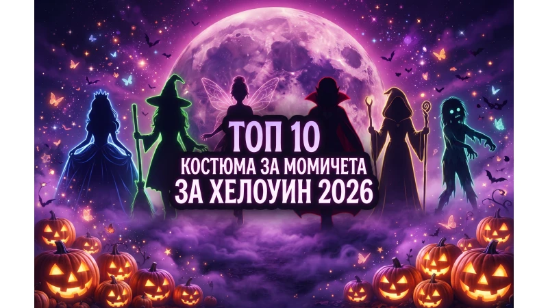 Топ 10 костюма за момичета за Хелоуин 2026