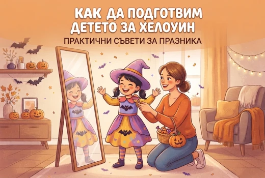 Как да подготвим детето за Хелоуин