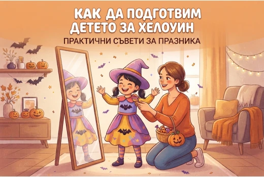 Как да подготвим детето за Хелоуин