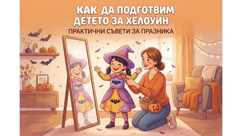 Как да подготвим детето за Хелоуин
