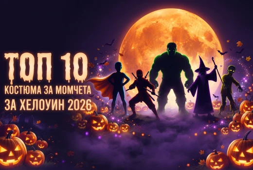 Топ 10 костюма за момчета за Хелоуин 2026