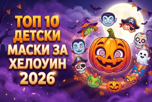 Топ 10 маски за Хелоуин 2026