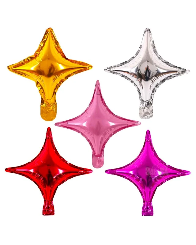 Фолиев балон звезда - Concave Cross 54951
