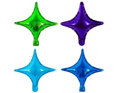 Фолиев балон звезда - Concave Cross 54951