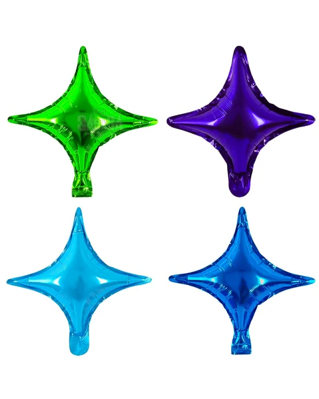 Фолиев балон звезда - Concave Cross 54951