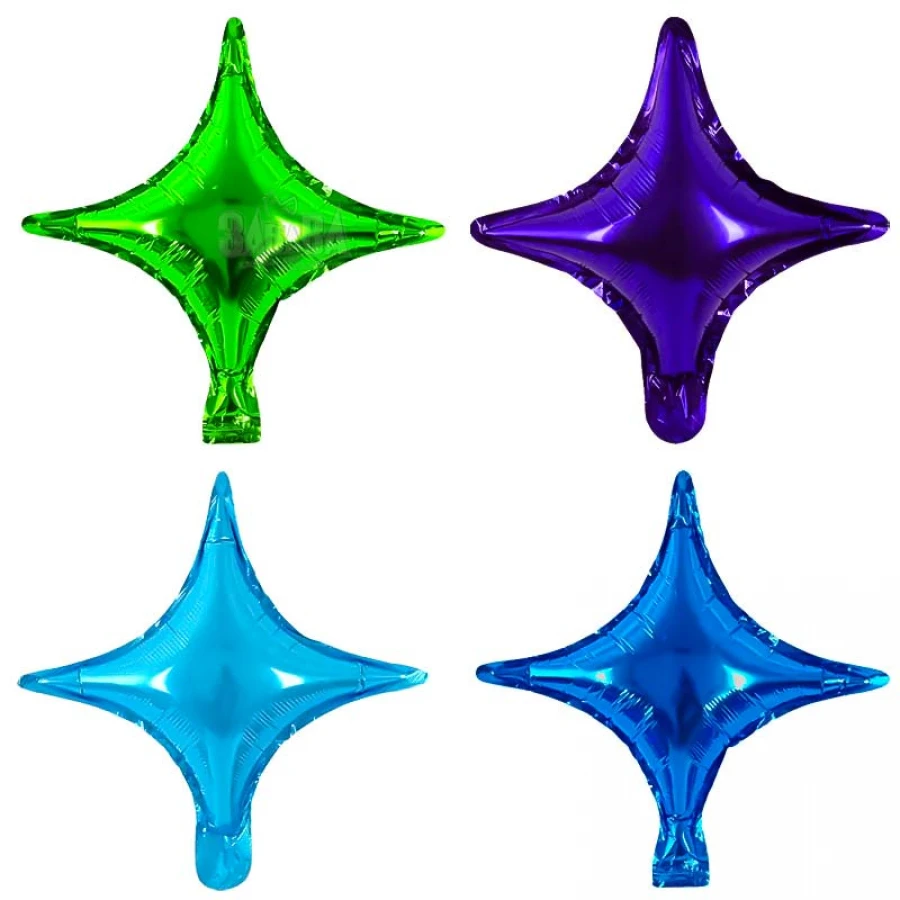 Фолиев балон звезда - Concave Cross 54951