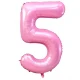 Детски парти комплект Батгърл с костюм, розов надпис Happy Birthday, балони и фолиева фотостена