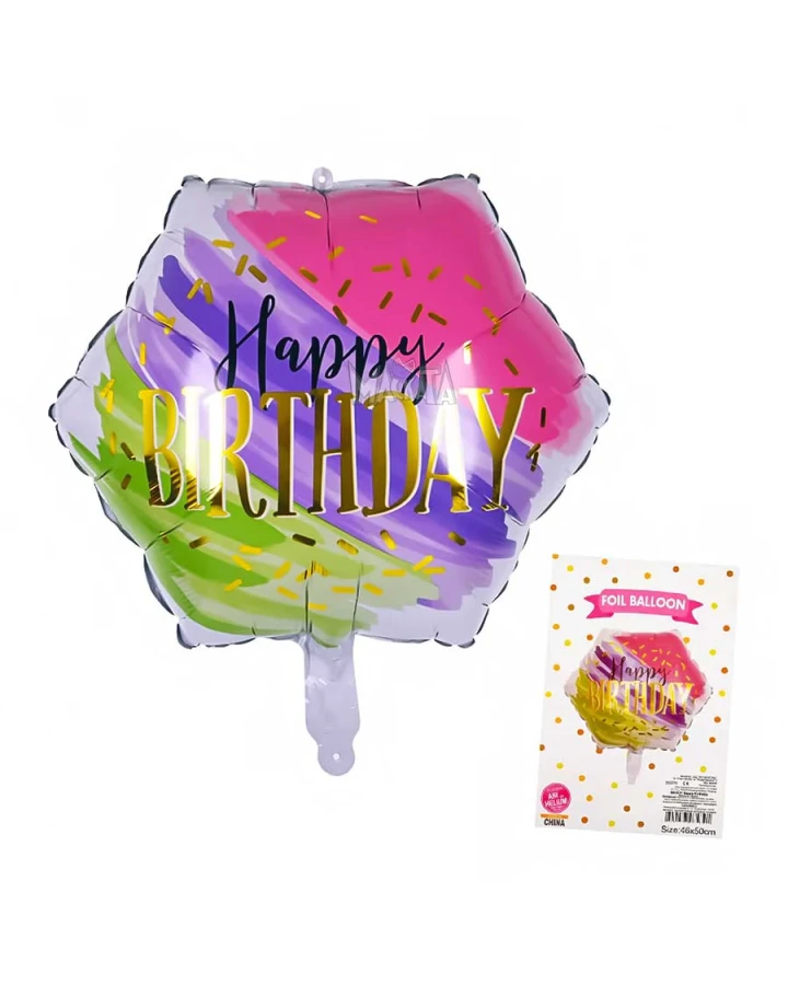 Фолиев балон - Happy Birthday 55276