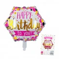 Фолиев балон - Happy Birthday 55278