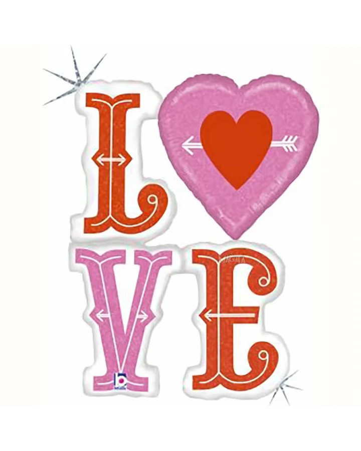 Фолиев балон - Love 35743