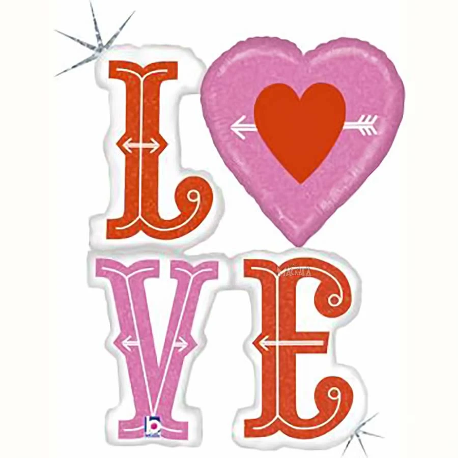 Фолиев балон - Love 35743
