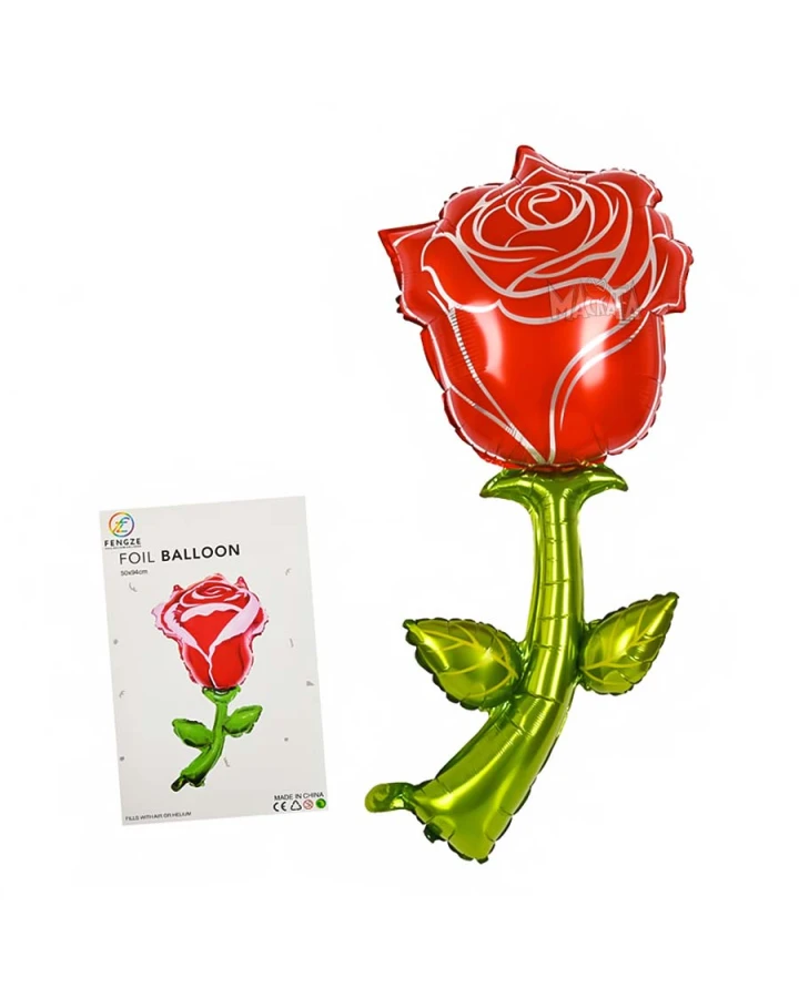 Фолиев балон  - Роза 54529