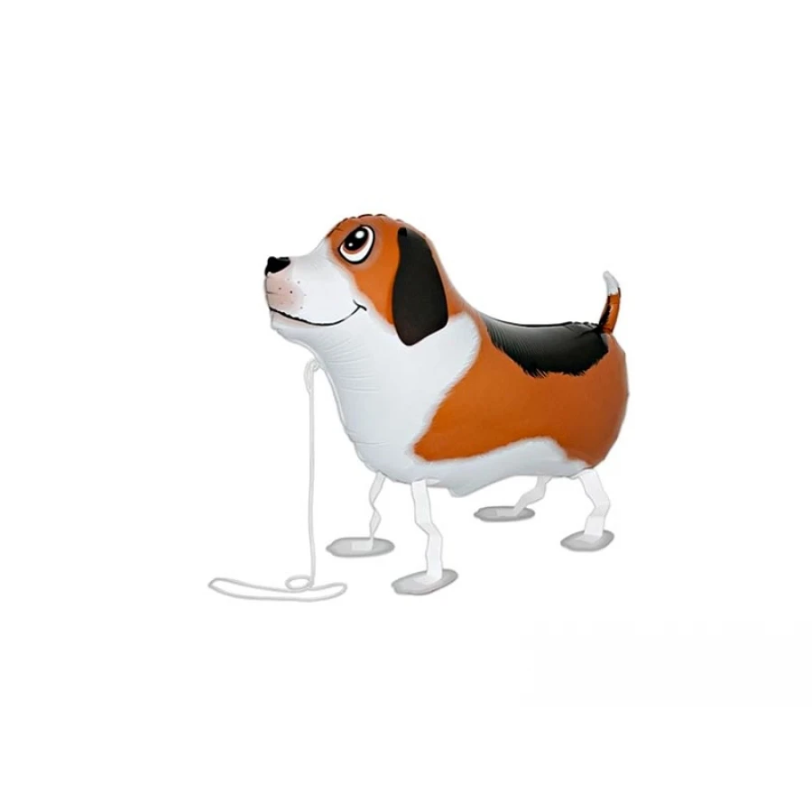 Италиански ходещ фолиев балон под формата на куче за детски рожден ден