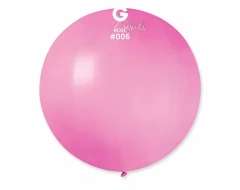 Пастелни балони гигант в розов цвят G220