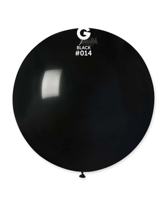 Пастелни балони гигант в черен цвят G220