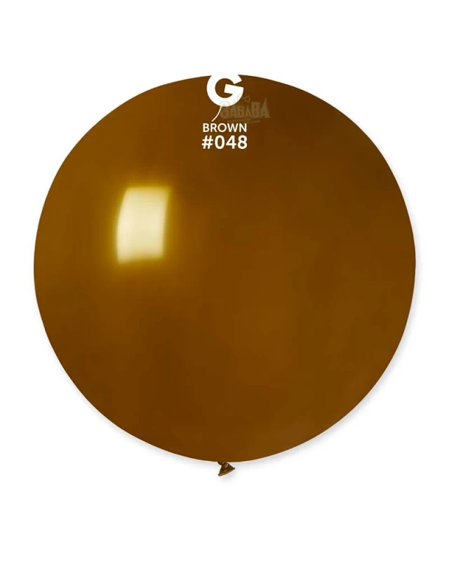 Пастелни балони гигант в кафяв цвят G220