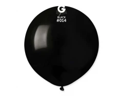 Пастелни балони гигант в черен цвят G150 - 5бр