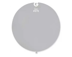 Пастелни балони гигант в сив цвят G220