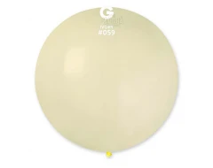 Пастелни балони гигант в цвят слонова кост G220