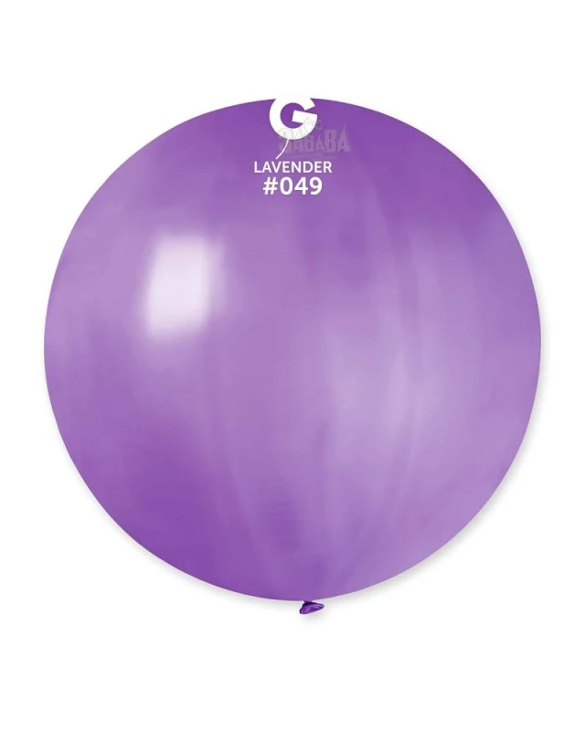 Пастелни балони гигант в лилав цвят G220