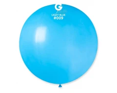 Пастелни балони гигант в светлосин цвят G220