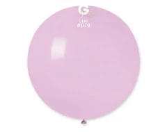 Пастелни балони гигант в цвят люляк G220
