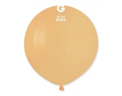 Пастелни балони гигант в бежов цвят G150 - 5бр