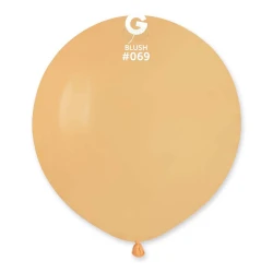 Пастелни балони гигант в бежов цвят G150 - 5бр